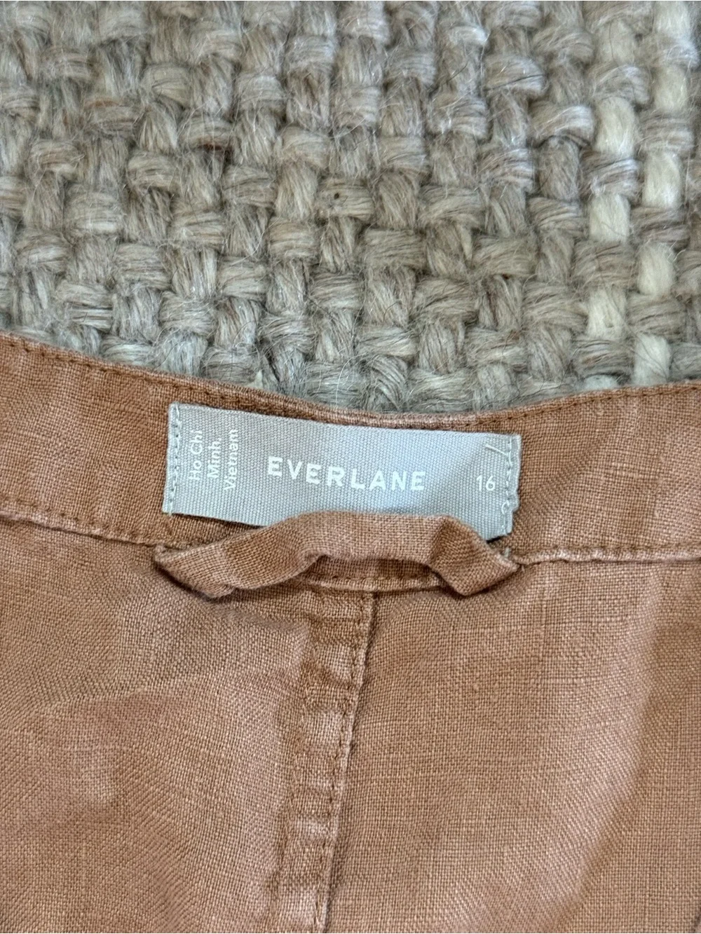 Everlane linen jumpsuit